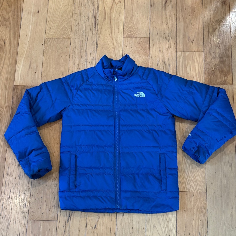 The North Face Kids Bright Blue Puffer Jacket
